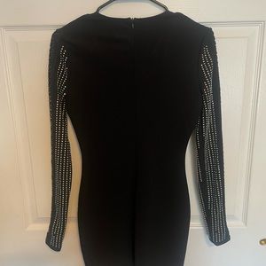 Versace lookalike rhinestone mini dress